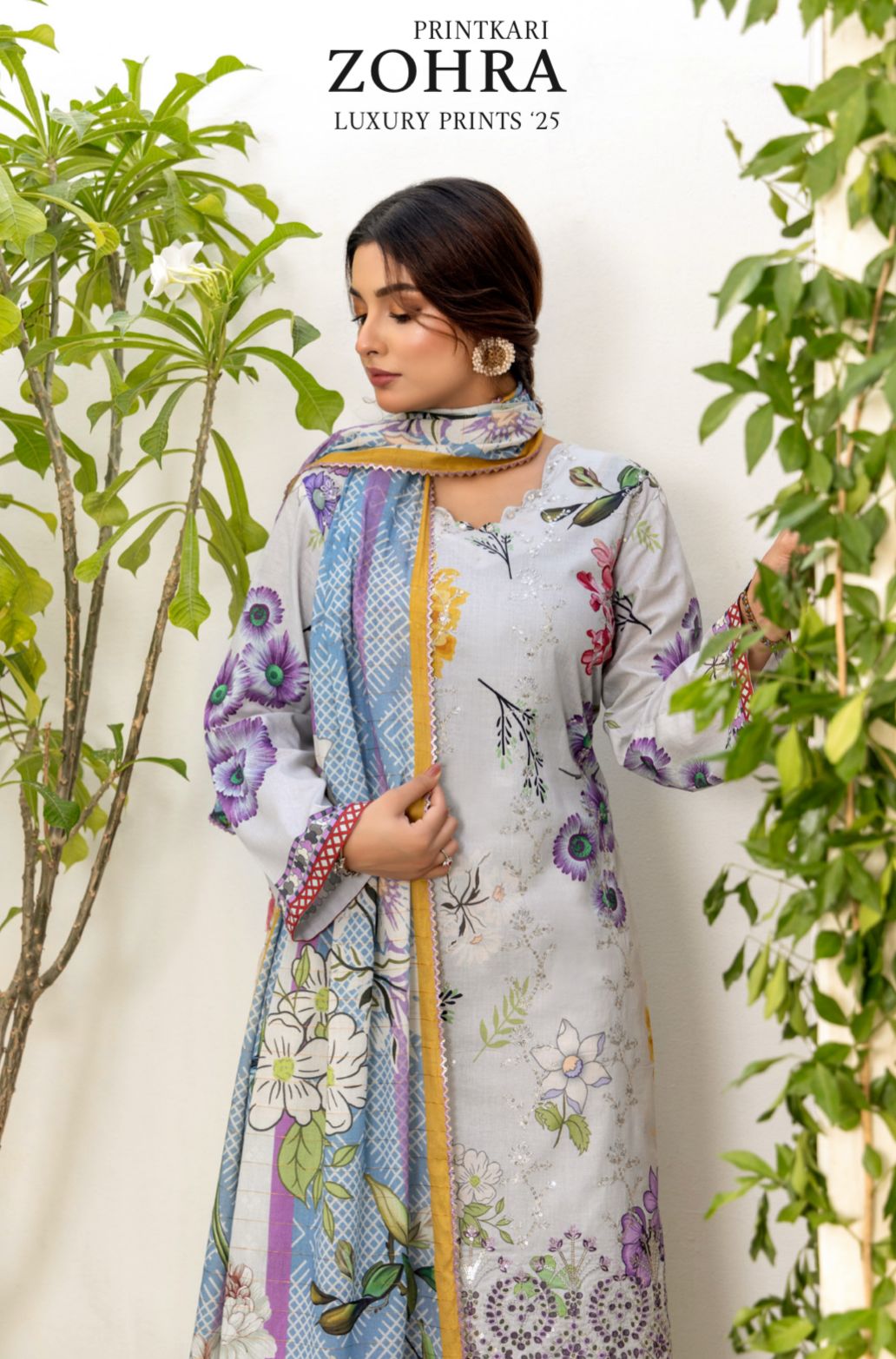 Printkari Zohra Dress – Elegant Printed  Dress for Women