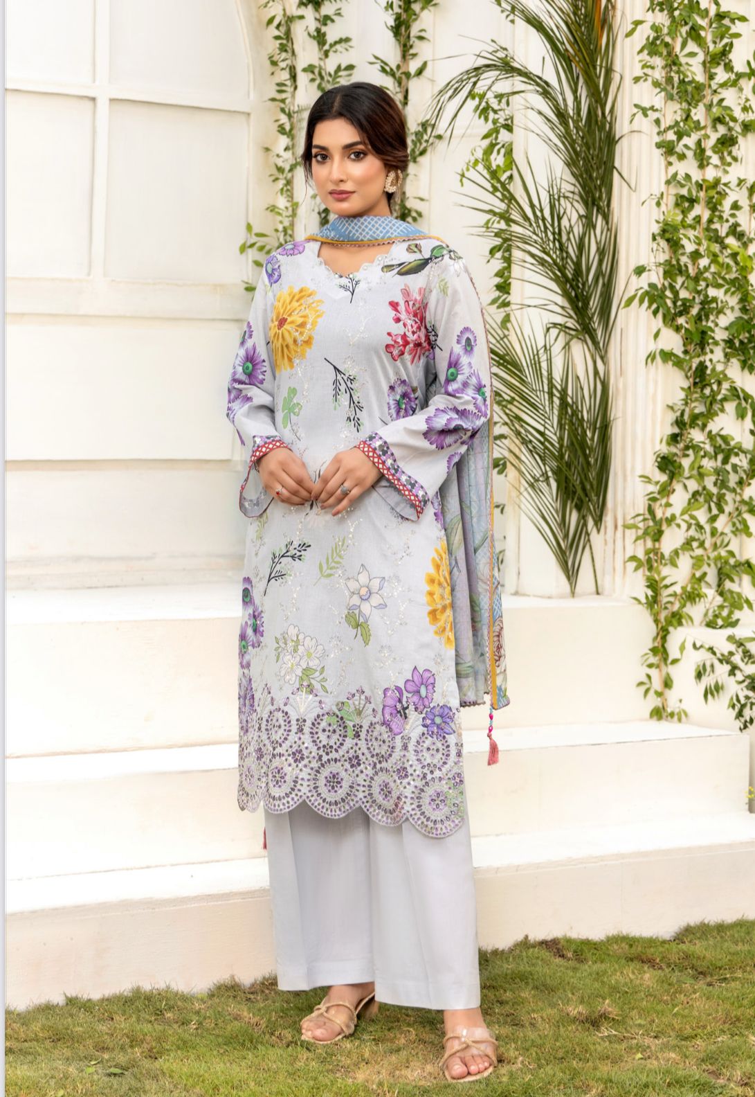 Printkari Zohra Dress – Elegant Printed  Dress for Women
